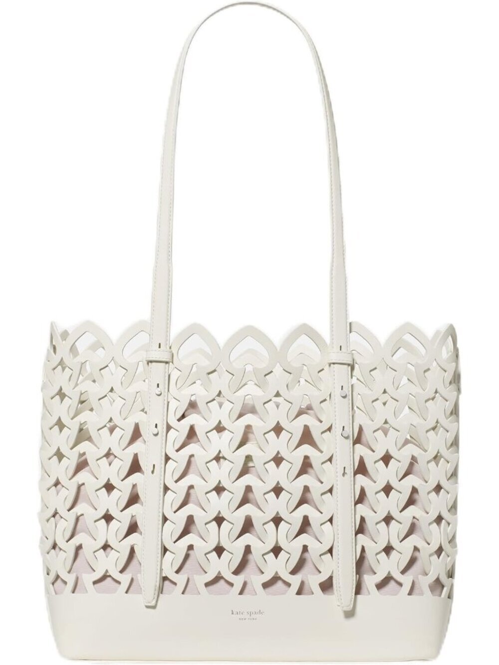 Women  Woven Cream  Imported Leather Crossbody Zipper Handbag